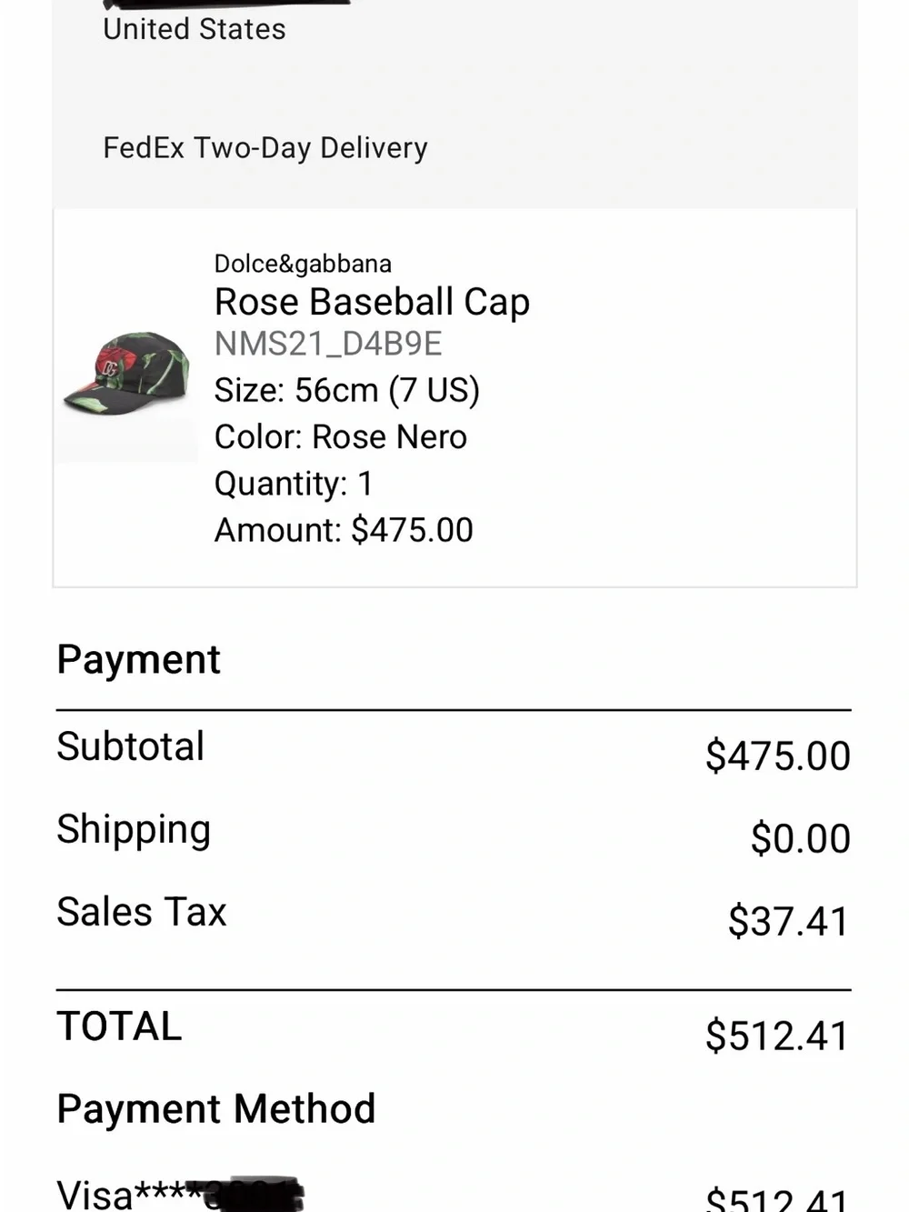 Dolce & Gabbana Black Floral Baseball Cap with Red Roses